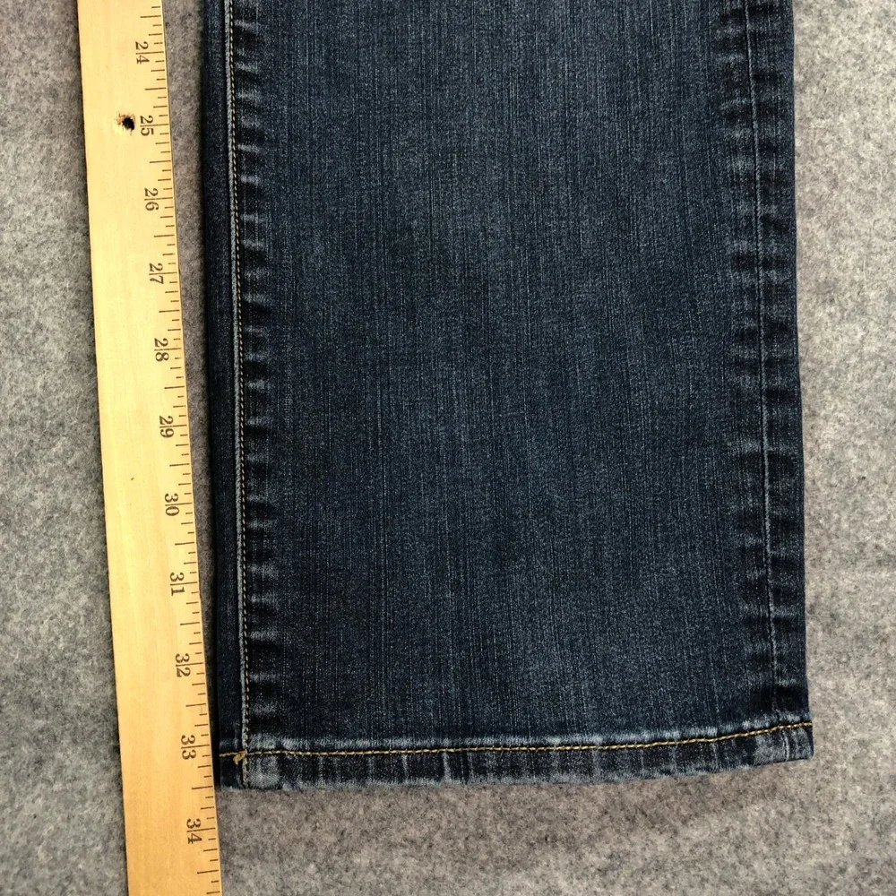 John Varvatos BOWERY Mens Jeans 38x34 (fits 39x34) Blue Straight Leg Dark Wash